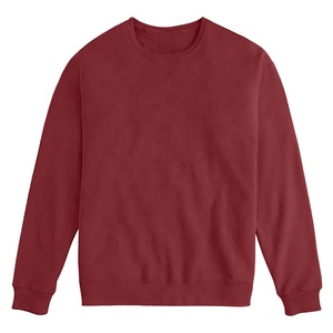 Pull à col rond surdimensionné pour homme 100% coton mélangé Basiques Sweatshirts d'été Vêtements d'hiver - Product Image 4