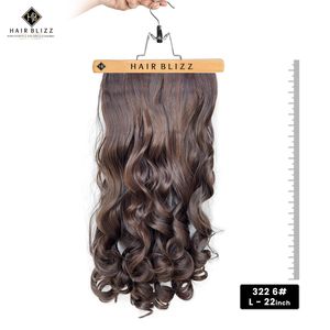 Extensions de cheveux synthétiques de haute qualité, modèle 322, Hairblizz India, machine à double trame, ajustement confortable, prix de gros, beauté - Product Image 4