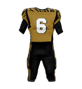 Uniforme de maillot de football américain confortable à bas quantité minimale de commande prix de gros uniforme de football américain personnalisé à vendre - Product Image 2