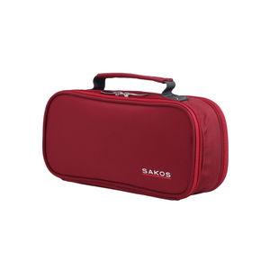 Bolsa de cosméticos de viaje compacta SAKOS más vendida Diseño de moda Cierre de cremallera Exterior Impermeable Absorción de humedad Poliéster PE - Product Image 5