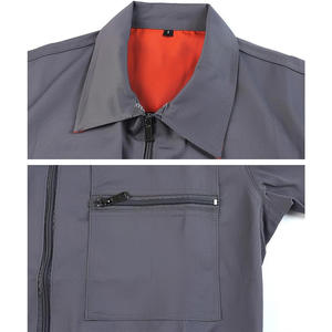 Combinaison confortable et personnalisée de vêtements de travail pour hommes avec logo imprimé broderie uniforme industriel durable approvisionnement d'usine OEM - Product Image 4