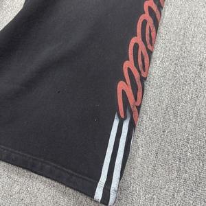 Pantalon de survêtement Hip Hop pour homme en coton personnalisé, brodé, patchwork, fermeture à cordon, French Terry, poids moyen, respirant - Product Image 2