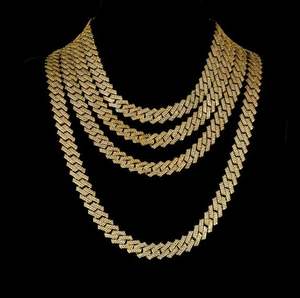 Iced Out 24mm Diamond Cuban Link Chain: Hip Hop Heavy Thick Necklace, Birthday Jewelry - Product Image 4