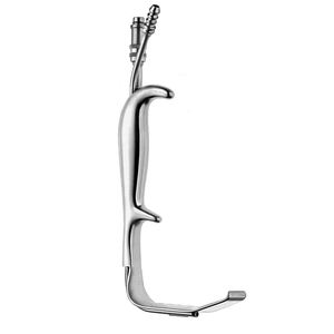 Tebbetts 18.5cm Guide lumineux écarteur isolé avec dents Instrument manuel de chirurgie plastique du sein - Product Image 4