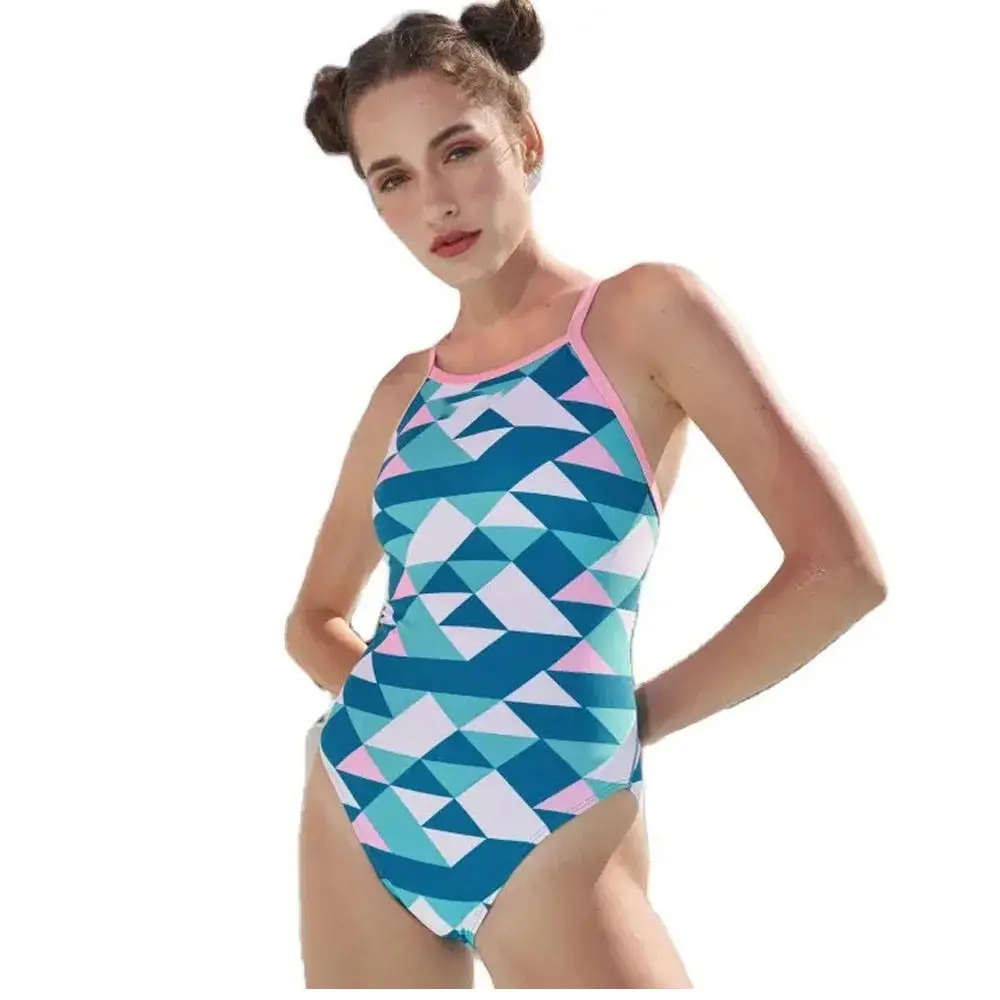 2024 all'ingrosso su misura vita alta donna Sexy spiaggia costumi da bagno da donna bikini da bagno costumi da bagno per le donne