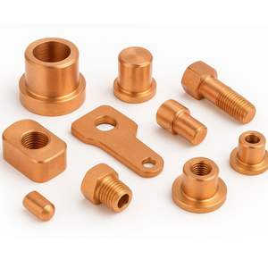Precision Turned Brass CNC Machining Custom CNC Milling Turning Metal Copper Bronze Brass Parts for Industrial Engineering - Product Image 1