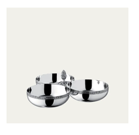 Nouveau bol personnalisé bol en acier inoxydable ustensiles de cuisine vaisselle à manger nouveau design bol décoré fabricant en gros fournisseur