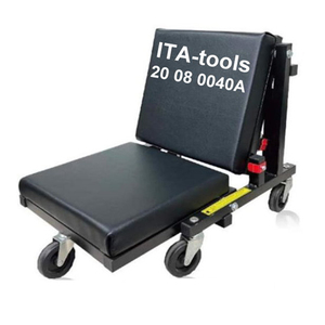 Herramientas ITA Taiwán, Taburete Rodante 2 en 1 de 450 mm (18\") / Asiento Rodante de 150 mm (6\") con Capacidad de 155 kg, ODM OEM - Product Image 1