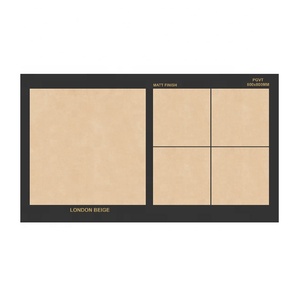 Azulejos de suelo de porcelana esmaltada con acabado mate marrón Mocha 80x80 cerámica antideslizante moderno europeo bajo MOQ 800x800mm azulejos de Caston - Product Image 3