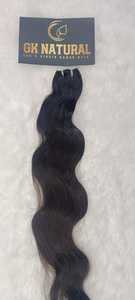 การต่อผมมนุษย์แบบธรรมชาติผมมนุษย์บริสุทธิ์ผมต่อแบบธรรมชาติเรมี่ไม่ผ่านการแปรรูปน้ำและมัดเป็นลอนลึกสำหรับผู้หญิง - Product Image 5