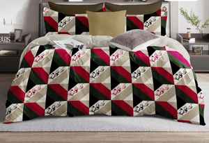 ผ้าปูที่นอนผ้าฝ้ายโพลีเนื้อผ้าเรียบระบายอากาศได้ดีเป็นมิตรต่อสิ่งแวดล้อมซักได้ - Product Image 5