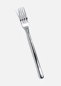 Juego de cubiertos de plata pulida llamativa, cubiertos de acero inoxidable de Metal hechos a mano únicos, vajilla elegante con pulido de espejo - Product Image 5