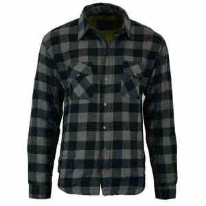 Camisas de franela de algodón 2024/25 transpirables personalizadas para hombre 100%, ropa de calle informal antiarrugas de secado rápido ecológica, teñida con hilo - Product Image 6