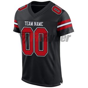 เสื้ออเมริกันฟุตบอลแบบสั่งทำพิเศษ ขายส่ง แห้งเร็ว ระบายอากาศดี ดีไซน์เยี่ยม รับผลิตแบบ OEM - Product Image 4