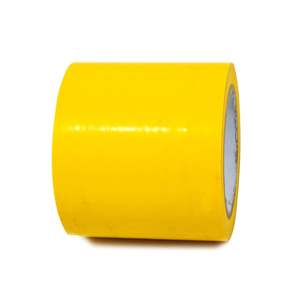 Waterproof 10 cm X 25 m Ground Floor Marking <b>Tape</b> Made of Durable Paper - Product Image 1