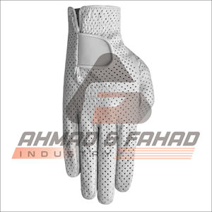 Gran oferta de guantes de golf de cuero Cabretta genuino con logotipo personalizado con empuñaduras transpirables, varios colores deportivos para usar - Product Image 2
