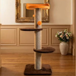 Griffoir pour chats Amistar Caramel Lift de haute qualité, adapté à toutes les races et tailles de chats. - Product Image 6