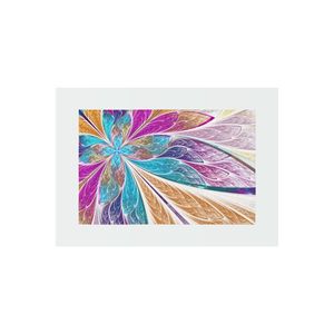 พรมปูพื้นห้องโถงทรงสี่เหลี่ยมขนาดใหญ่สำหรับห้องนอนและห้องนั่งเล่นลายผีเสื้อทำด้วยมือนุ่ม - Product Image 2