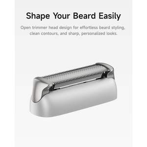 Rasoir électrique en aluminium pour hommes, utilisation humide/sèche, tondeuse à cheveux longs rapide avec guides, rasoir étanche IPX7 pour barbiers, pour la coupe de la barbe - Product Image 6