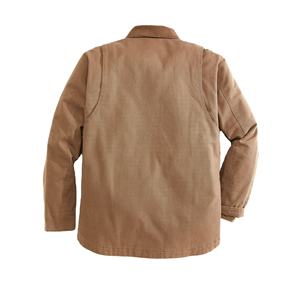 เสื้อแจ็กเก็ตทำงานมีซิปรูดคอปกสองกระเป๋าทำงานแฟชั่นสำหรับช่างเครื่อง - Product Image 6