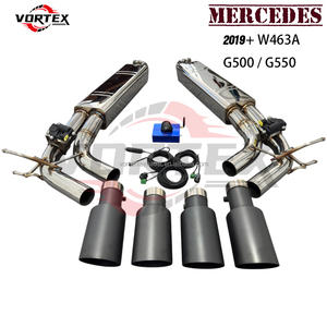 Sistema de Escape Catback de Acero Inoxidable 304 Vortex para Mercedes-Benz W463A G550 2016+ Escape Catback de Carreras - Product Image 5