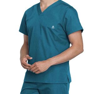 Uniformes de enfermera para hombre y mujer a la moda, conjuntos de uniformes de enfermera con cuello levantado, último diseño, trajes de uniforme de enfermera, ropa médica de manga corta - Product Image 2