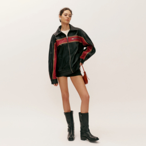 2024 nueva venta al por mayor 5XL chaqueta de piel de oveja de gran tamaño abrigo de alta calidad diseño personalizado bordado bolsillo decoración XL acolchado - Product Image 1
