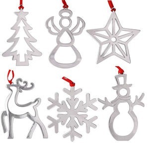 Adornos creativos de Reno colgantes de Metal, adornos de Navidad, accesorios colgantes de árbol de vacaciones, decoración festiva para el hogar, regalo de fiesta - Product Image 6