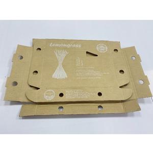 Top boîte avec logo personnalisé conteneur de nourriture à emporter emballage de restauration rapide boîtes en papier kraft brun - Product Image 3