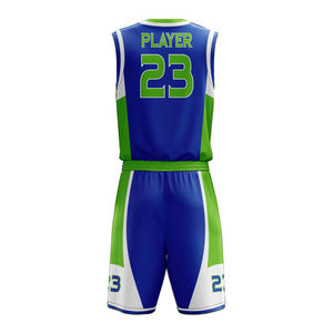 Uniforme de basket-ball réversible personnalisé de haute qualité, séchage rapide, vêtements de sport imprimés en polyester taille XS, ensembles OEM et ODM pour hommes et femmes - Product Image 5
