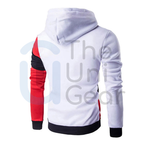 Sudadera con capucha deportiva transpirable de lana de algodón 100% para hombres y mujeres último diseño estampado en la parte delantera y trasera para el invierno - Product Image 4