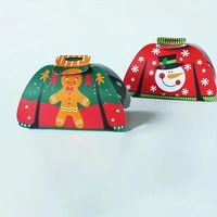 Coffret cadeau de Noël 24 pièces avec chandail de fête pour biscuits, bonbons et chocolats, parfait pour les fêtes et les petits emballages