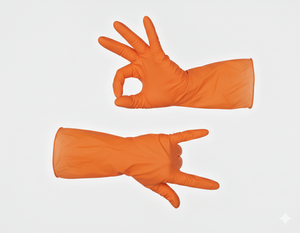 Gants tactiques renforcés durables, noirs, en nitrile, imperméables, antidérapants, respirants, à doigts complets, équipement de protection, multi-usages, travail - Product Image 5