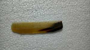 Peigne à cheveux laser pliable avec logo personnalisé outil de soin des cheveux en corne naturelle de qualité pour la maison et le salon - Product Image 6