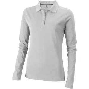 Donna's <b>Long</b>-<b>Sleeved</b> <b>Polo</b> Oakville Promotional Woman's <b>Polo</b> <b>Shirts</b> - Product Image 3