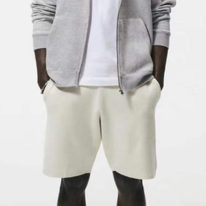 2025 hombres verano 100% algodón elegante transpirable calle Juro grueso francés Terry ropa Casual entrenamiento Fitness - Product Image 6