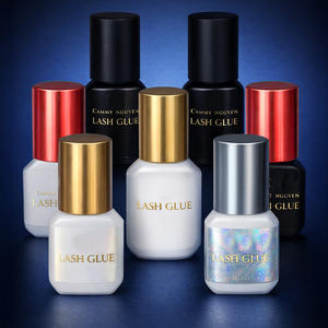 Pegamento para Extensiones de Pestañas de Marca Privada, Secado en 0.5-1 Segundos, Logotipo Personalizado, Fijación Fuerte, Paquete Premium, Pegamento para Pestañas OEM - Product Image 1