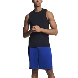 Men Gym <b>Stringer</b> Muscle Fit Tank Tops Fitness Workout Shirt Customized Design Color Gym Workout Tank Top Singlet for Men Use - Product Image 2