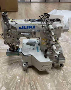 Máquina de coser de puntada de cubierta superior e inferior Juki 7223D-U10B56 de grado DIY, con cabezal semiseco, cama cilíndrica pequeña, construcción de acero y mango de plástico. - Product Image 4