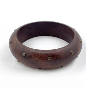 Brazaletes de Madera Hechos a Mano, Elegancia Artesanal de Lujo para el Tiempo Libre - Product Image 3