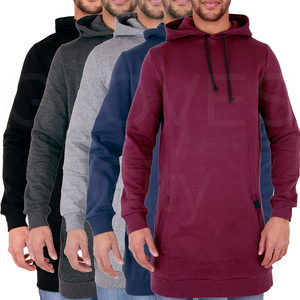 Nouveaux sweats à capuche pour hommes, mode automne-hiver, 100% coton biologique, écologiques, fermeture éclair, manches régulières, coupe ample, vêtements de rue, OEM personnalisé - Product Image 5