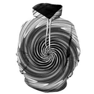 Sweat à capuche personnalisé pour homme en tissu polaire 100% coton, couleurs et tailles personnalisées, design élégant - Product Image 2