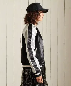 Chaquetas universitarias ligeras hechas a medida de último estilo para mujer Diseño transpirable de gran tamaño de alta calidad - Product Image 5