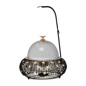 Calentador de Comida de Acero Inoxidable de Gran Calidad con Diseño Martillado y Elegante para el Hogar, Cocina, Hotel y Eventos de Catering - Product Image 5