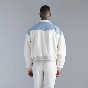 2025 grande taille hommes Varsity College vestes Logo personnalisé couleur bloc Letterman vente en gros hommes vestes bouton Up Varsity vestes - Product Image 3