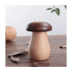 VIETNAM TOP vente porte-cure-dents en bois en forme de champignon Offre Spéciale cure-dents en bois prix direct d'usine - Product Image 1