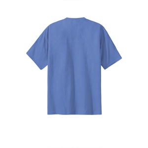 Camiseta Blanca de Moda para Hombre, Cuello Redondo, Manga Corta, Informal, Básica, Diseño Personalizado, Ropa Promocional, Fabricación al por Mayor OEM - Product Image 2