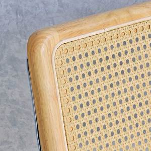 Modern GAK655 <b>Kneeling</b> <b>Chair</b> with Stainless Steel Frame Rubber Wood Rattan Mesh PU Foam-for Bedroom Home <b>Office</b> or <b>Office</b> Use - Product Image 6