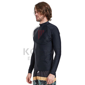 Jiu Jitsu ชุดป้องกันผดผื่นแขนยาวสำหรับผู้ชายชุดป้องกันผดผื่นแขนยาวแบบซับลิเมชันออกแบบได้ตามต้องการ - Product Image 3