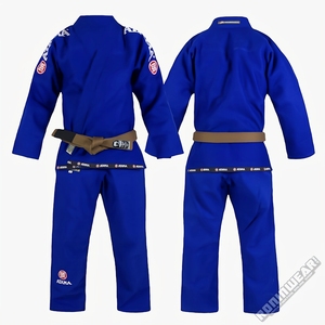 ชุดกิโมโนสำหรับผู้ใหญ่ทั้งชายและหญิงชุดศิลปะการต่อสู้ Judo Giu Jitsu มีโลโก้ตามสั่งสีและผ้าคุณภาพสูง - Product Image 6